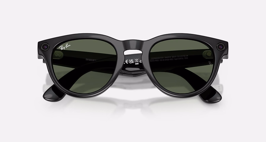 RAY-BAN META DACHHIMMEL MIT NIEDRIGER BRÜCKENPASSFORM - GEN 2